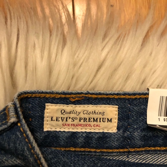 Levi’s 501 Original High Rise Straight Leg Blue Denim Premium Jeans 26 x 30 - Picture 5 of 16